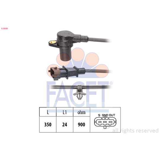 9.0849 - Sensor, crankshaft pulse 