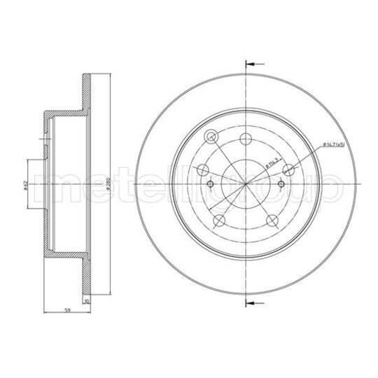 23-0991C - Brake Disc 