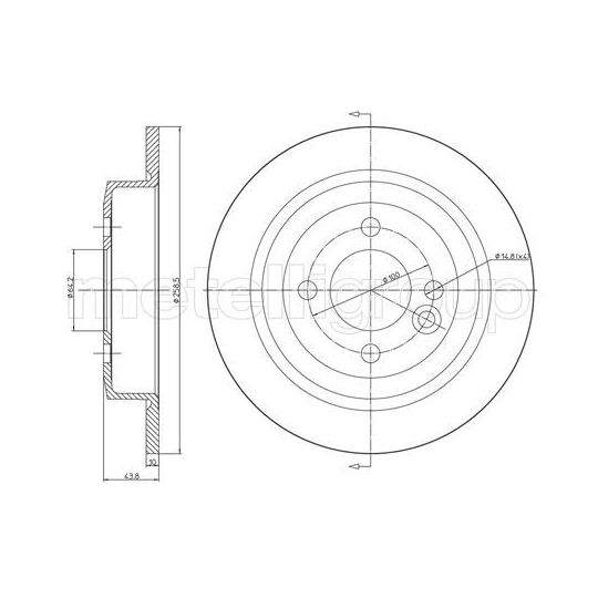 23-0667C - Brake Disc 