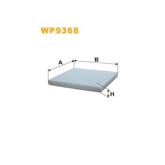 WP9368 - Filter, interior air 