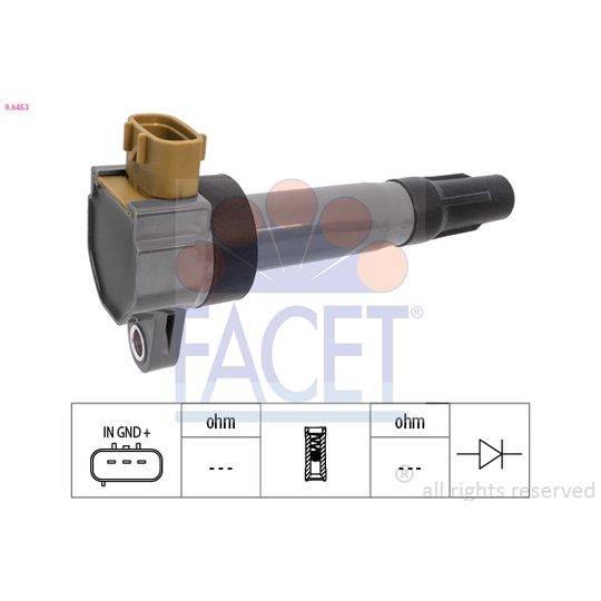 9.6453 - Ignition coil 