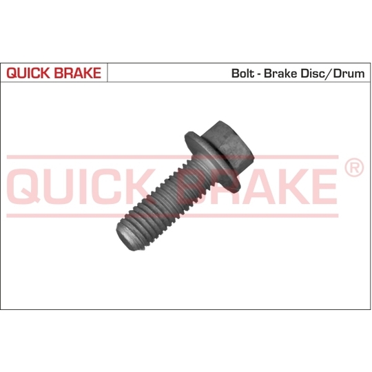 11558X - Bolt, brake disc 