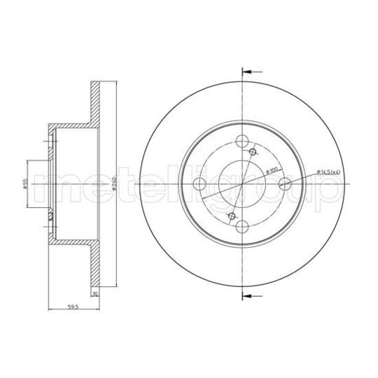 23-0967 - Brake Disc 