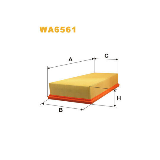 WA6561 - Air filter 