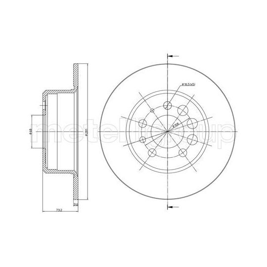 23-0074 - Brake Disc 