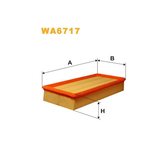 WA6717 - Air filter 