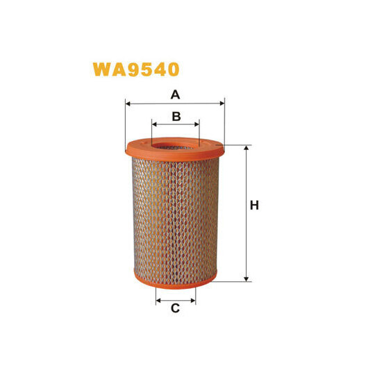 WA9540 - Air filter 