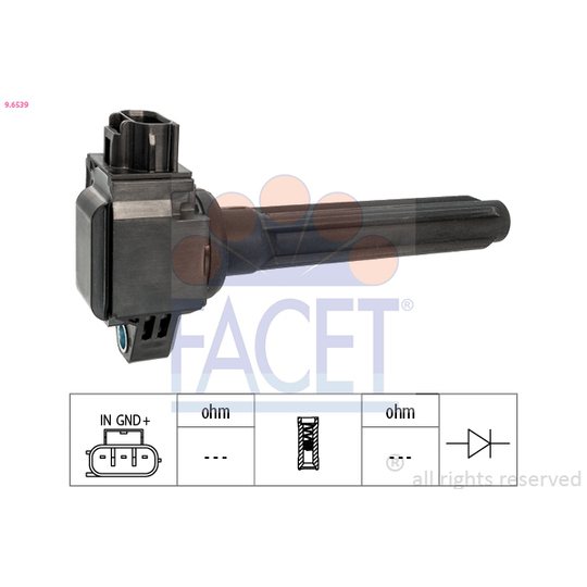 9.6539 - Ignition coil 