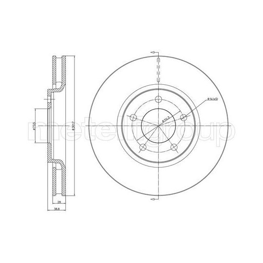 23-0780C - Brake Disc 