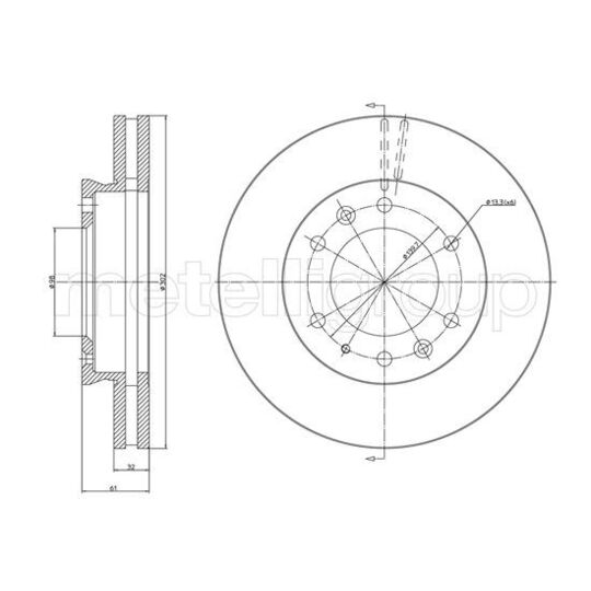 23-1669C - Brake Disc 