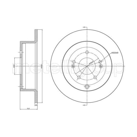 23-1143C - Brake Disc 