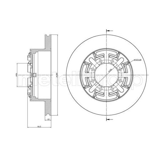 23-0477 - Brake Disc 