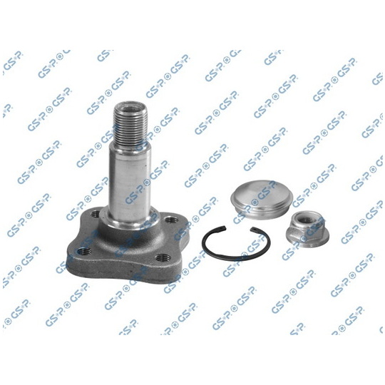 9499080A - Stub Axle, wheel suspension 