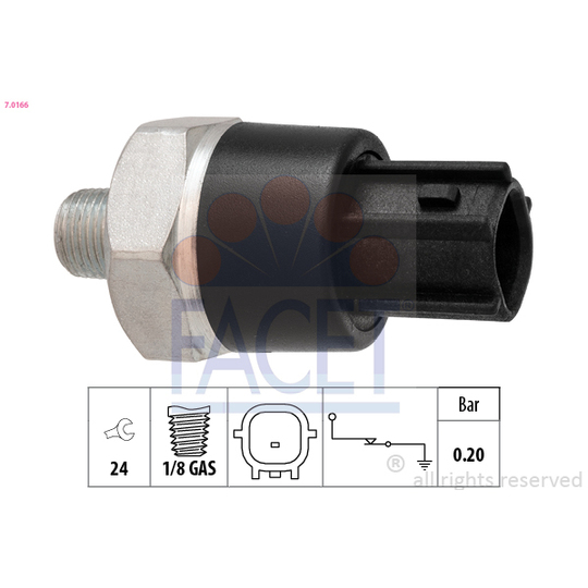 7.0166 - Oil Pressure Switch 