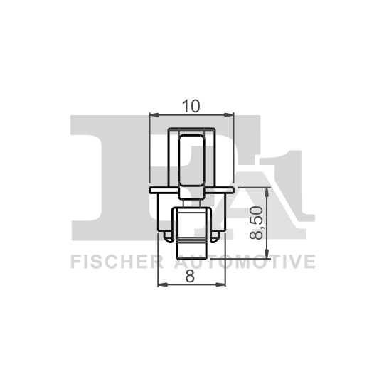 11-30014.5 - Clip, trim/protection strip 