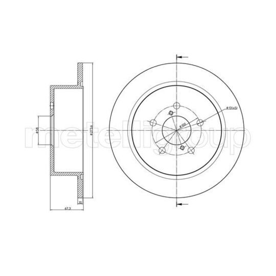 23-1397C - Brake Disc 