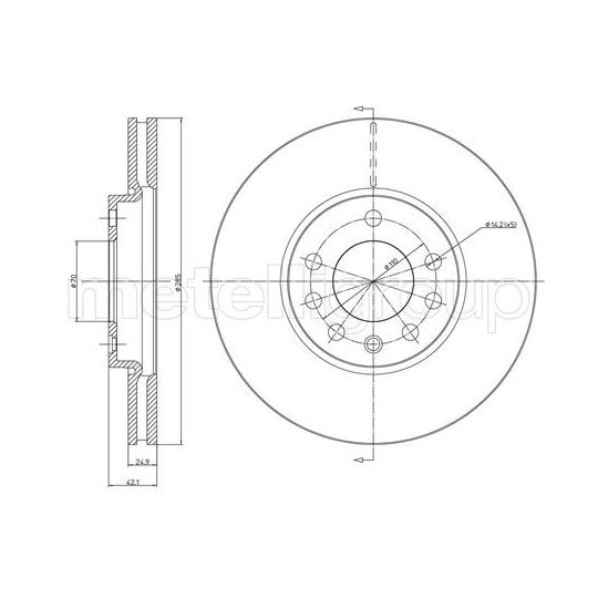 23-0608C - Brake Disc 