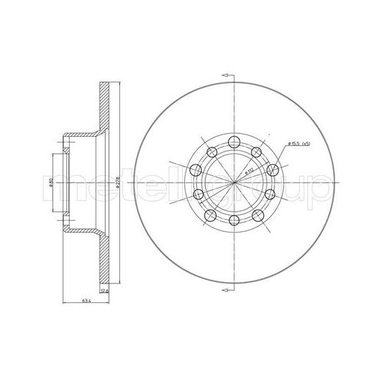 23-0046 - Brake Disc 