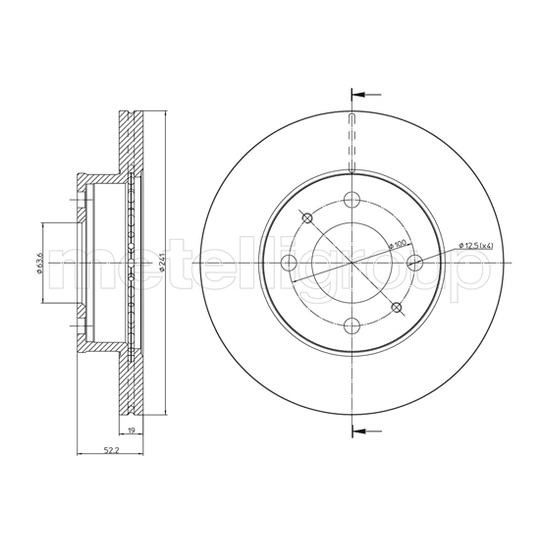 23-0955 - Brake Disc 