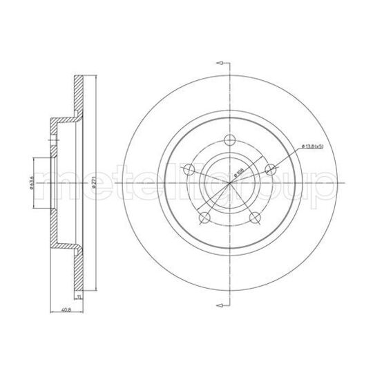 23-1242C - Brake Disc 