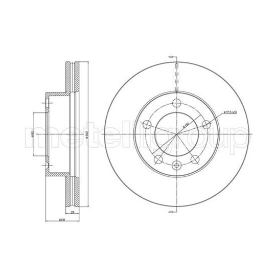 23-1286C - Brake Disc 