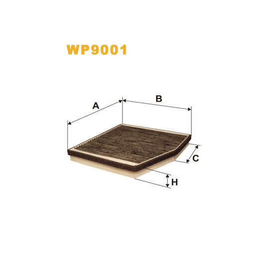 WP9001 - Filter, interior air 