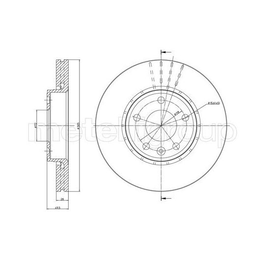 23-0798 - Brake Disc 