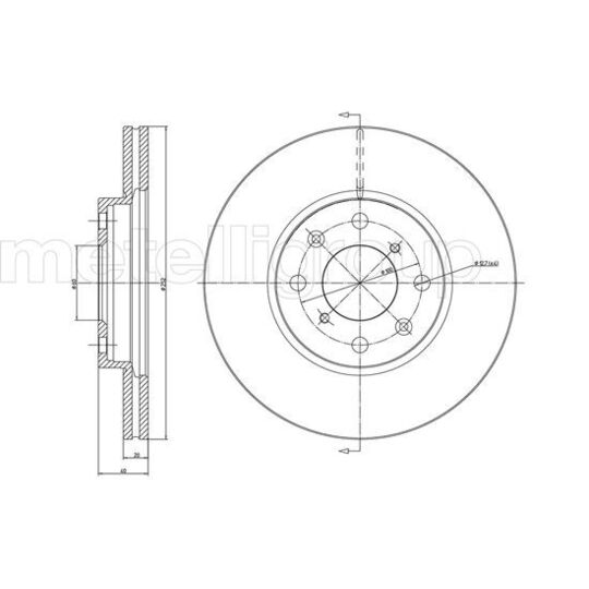 23-0908C - Brake Disc 