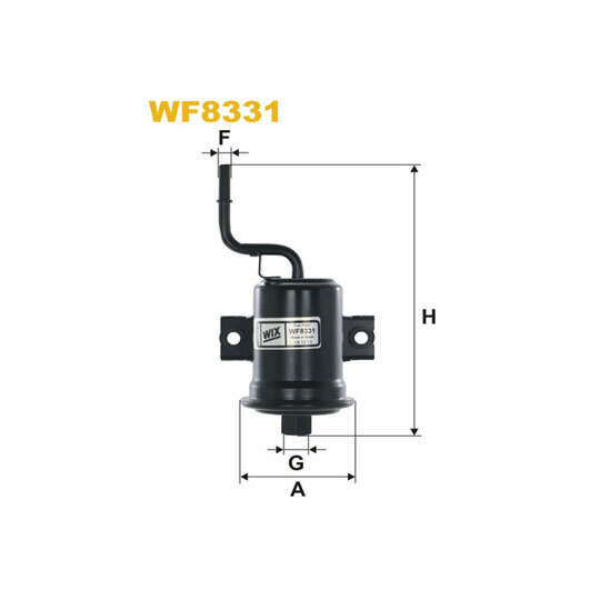 WF8331 - Kütusefilter 