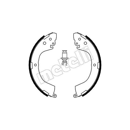 53-0260 - Bromsbackar, sats 