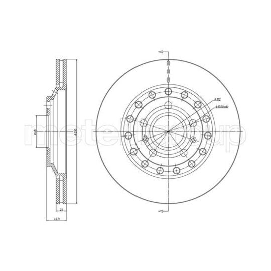 23-1121C - Brake Disc 