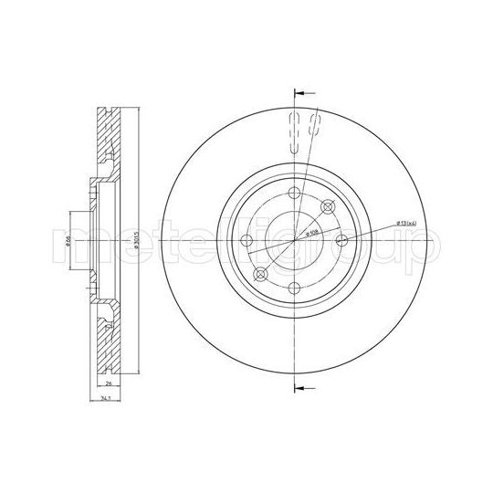 23-0751C - Brake Disc 