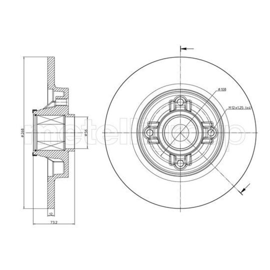 23-1395 - Brake Disc 