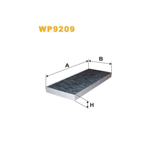 WP9209 - Filter, interior air 