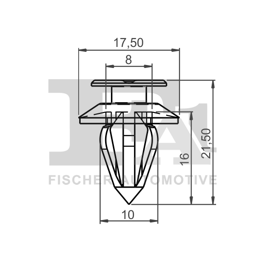 21-40013.5 - Clip, list 