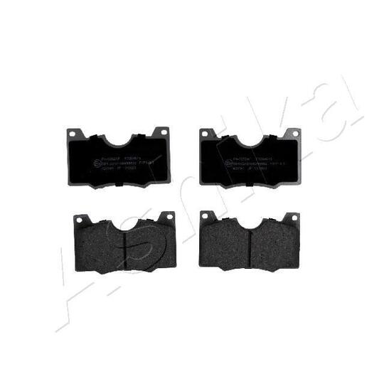 50-00-0252 - Brake Pad Set, disc brake 