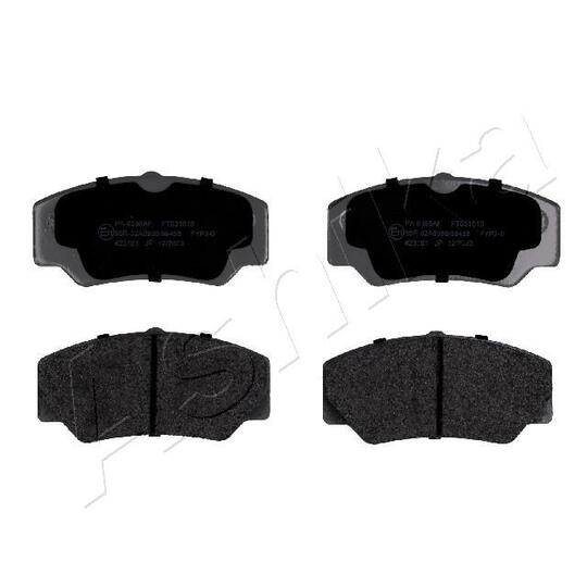 50-00-0356 - Brake Pad Set, disc brake 