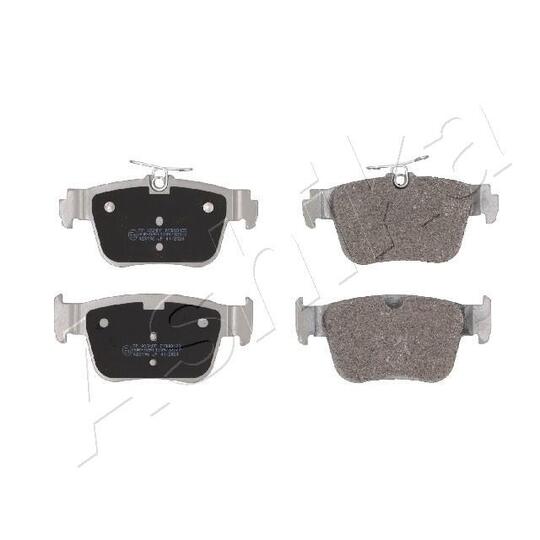 51-00-0931 - Brake Pad Set, disc brake 