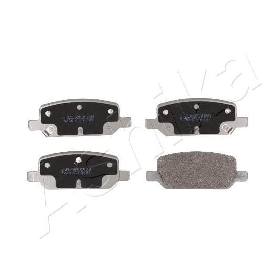 51-00-0020 - Brake Pad Set, disc brake 