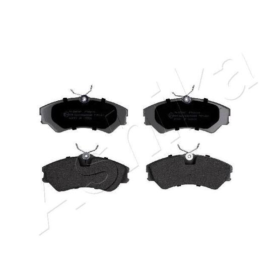 50-00-0967 - Brake Pad Set, disc brake 
