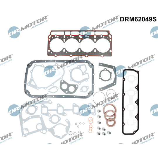 DRM62049S - Hel packningssats, motor 