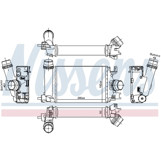 961359 - Kompressoriõhu radiaator 