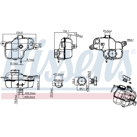 996410 - Expansion Tank, coolant 