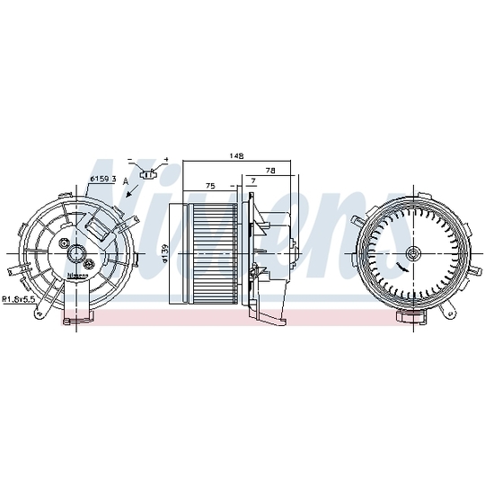 87675 - Interior Blower 