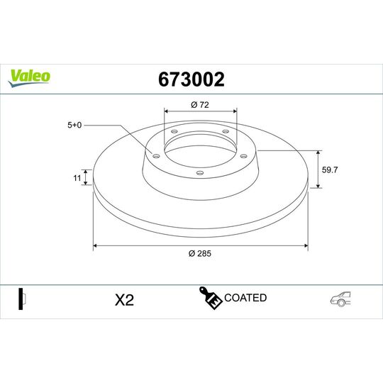 673002 - Brake Disc 