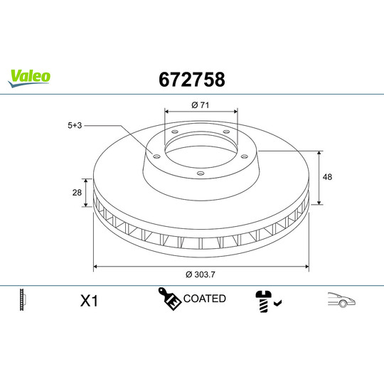 672758 - Brake Disc 