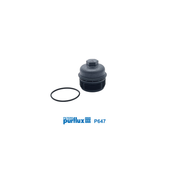 P647 - Cap, oil filter housing 