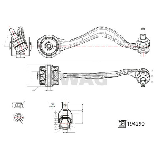 33 11 1563 - Track Control Arm 