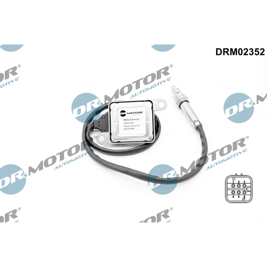 DRM02352 - NOx Sensor, NOx catalytic converter 