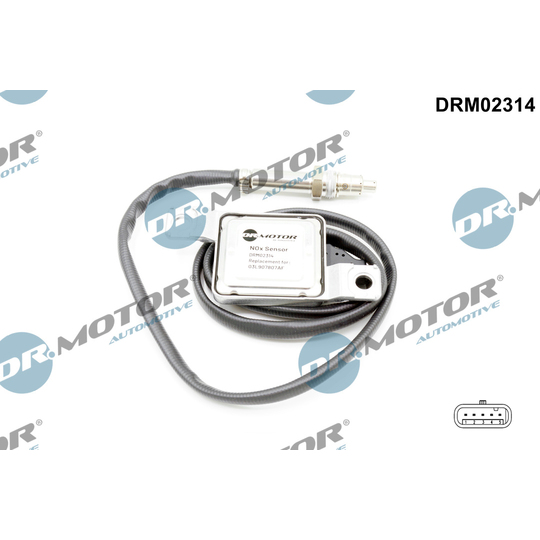 DRM02314 - NOx-sensor, NOx-katalüsaator 